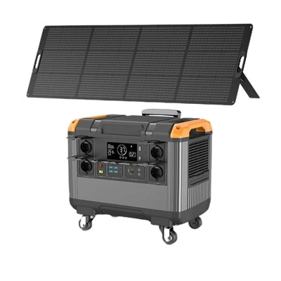Przenośny generator słoneczny 3000W do mocy zapasowej na zewnątrz i dom